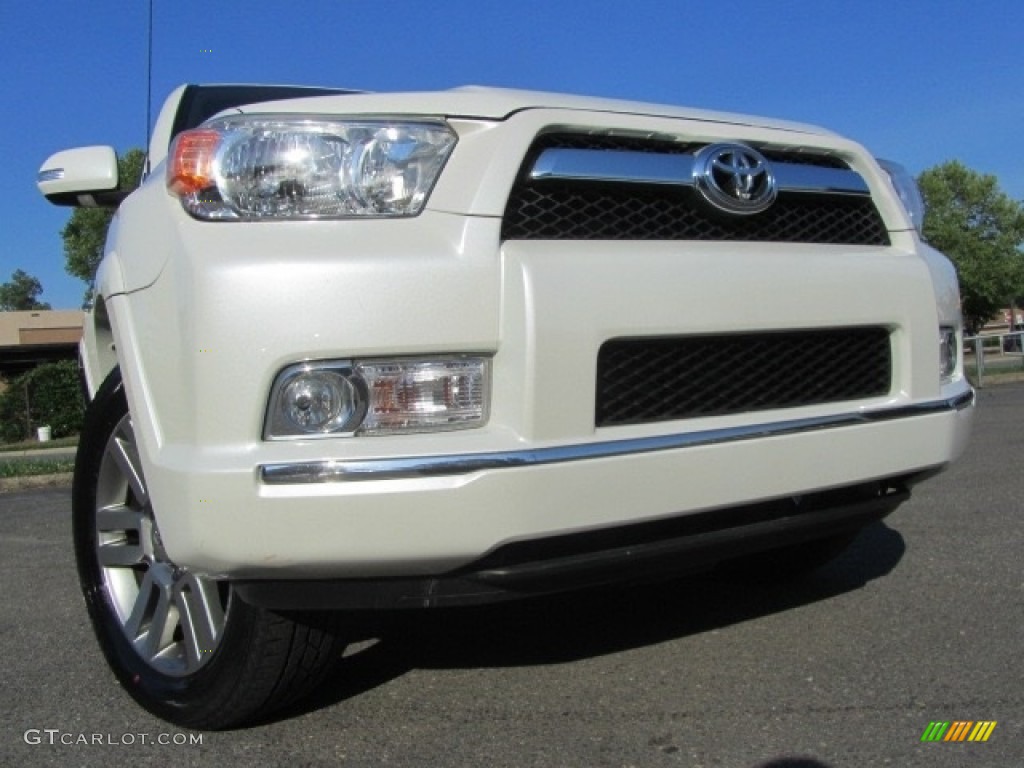 2011 4Runner Limited 4x4 - Blizzard White Pearl / Black Leather photo #1