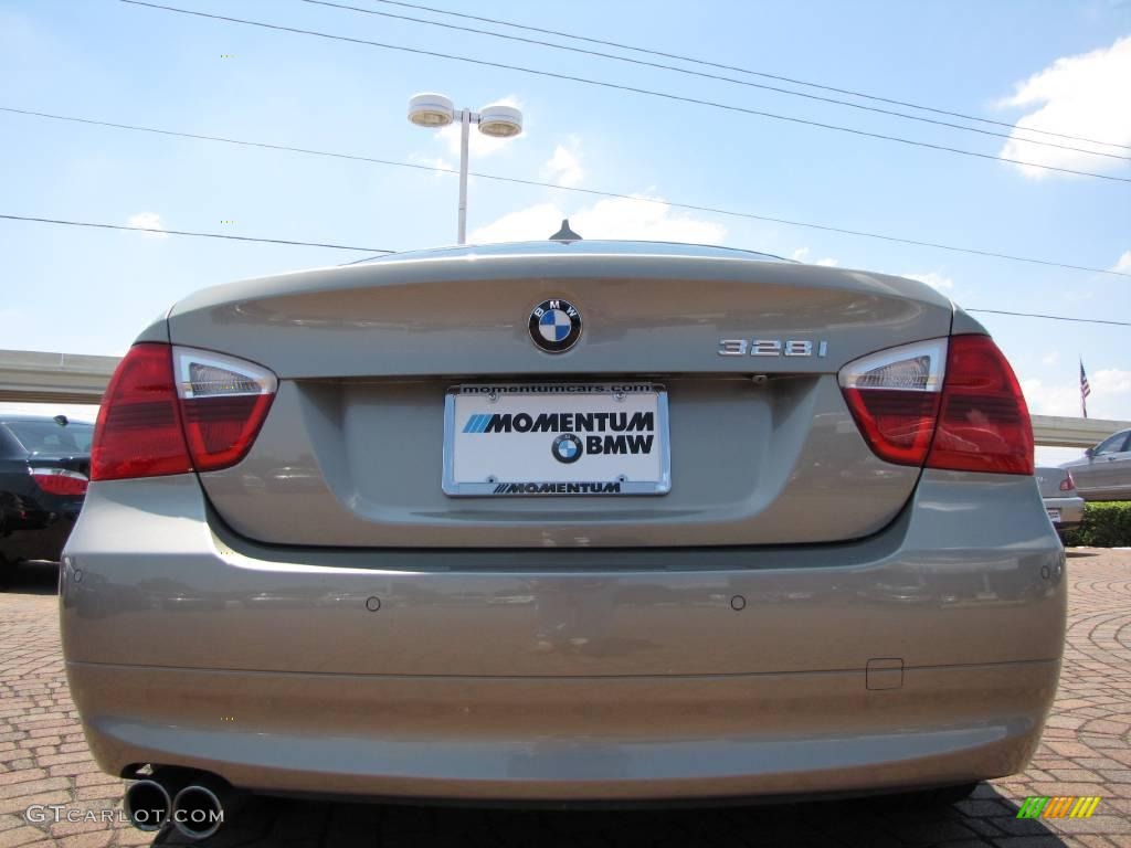 2008 3 Series 328i Sedan - Platinum Bronze Metallic / Beige photo #4