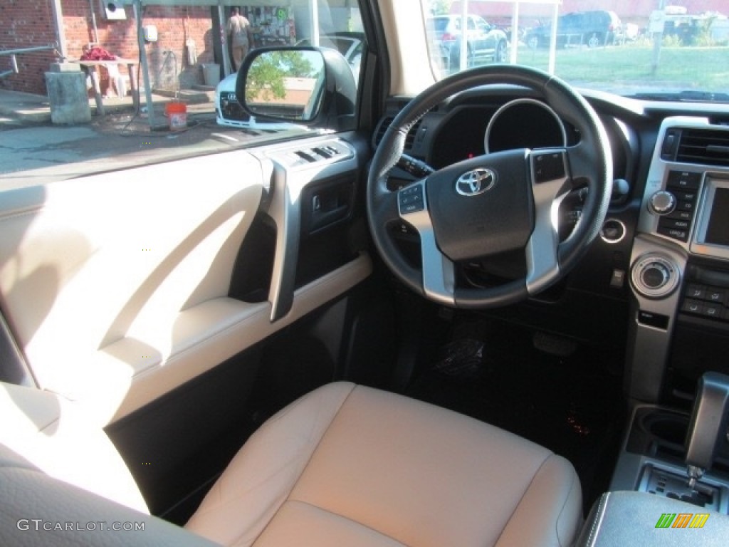 2011 4Runner Limited 4x4 - Blizzard White Pearl / Black Leather photo #12