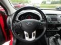 2013 Signal Red Kia Sportage EX AWD  photo #25