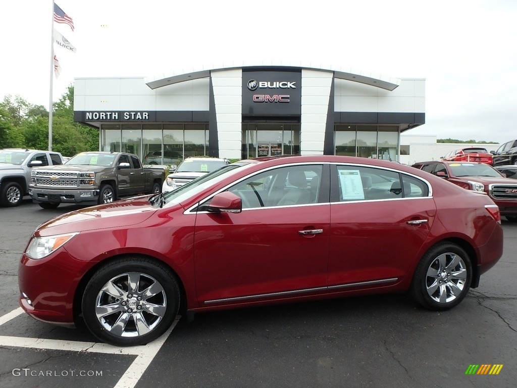 2011 LaCrosse CXL - Red Jewel Tintcoat / Dark Titanium/Light Titanium photo #1