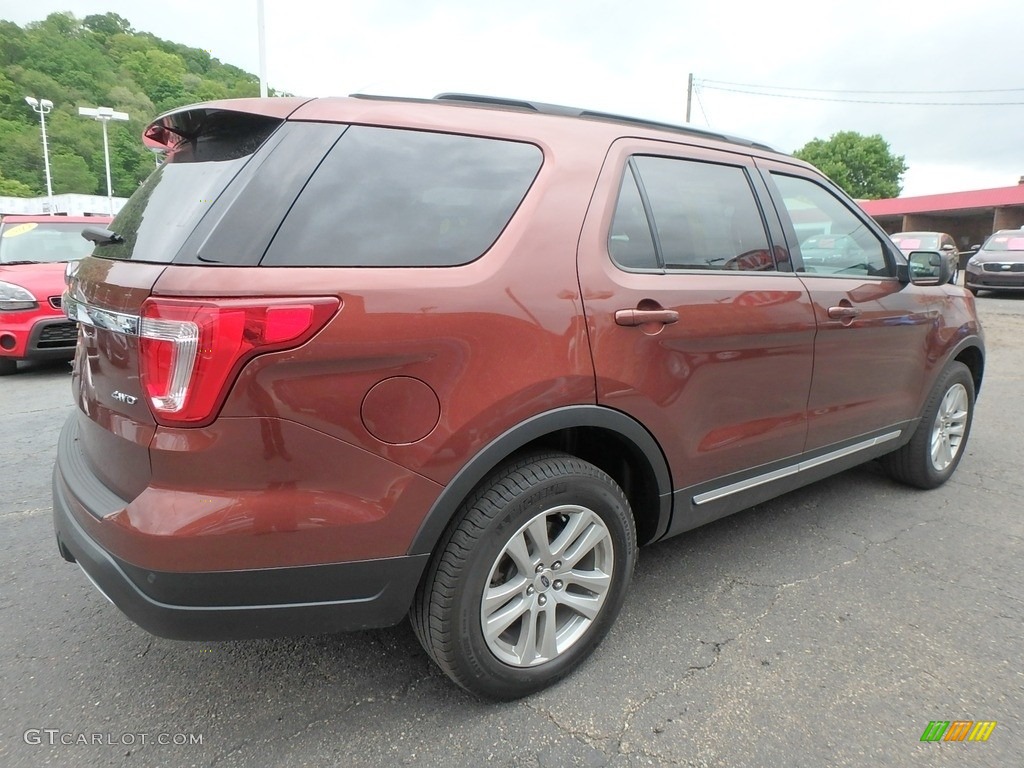 2018 Explorer XLT 4WD - Cinnamon Glaze / Ebony Black photo #2