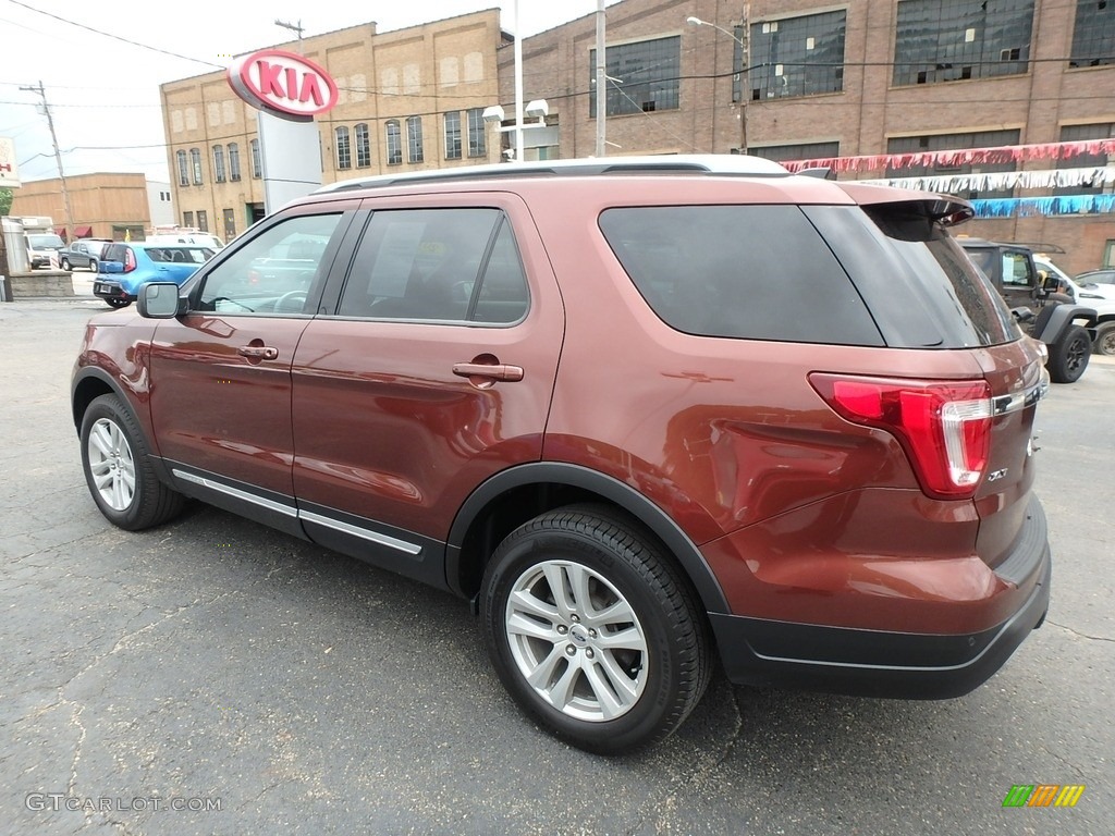 2018 Explorer XLT 4WD - Cinnamon Glaze / Ebony Black photo #5