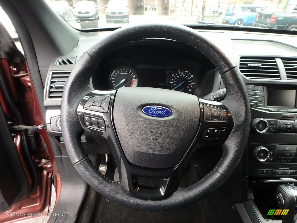 2018 Explorer XLT 4WD - Cinnamon Glaze / Ebony Black photo #17
