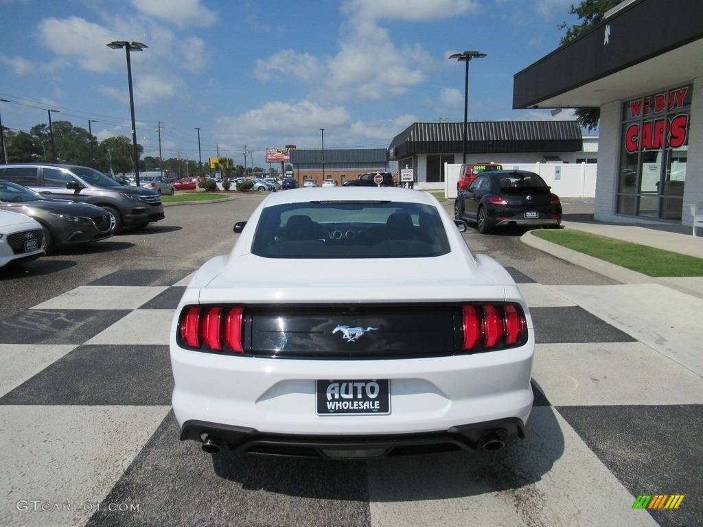 2018 Mustang EcoBoost Fastback - Oxford White / Ebony photo #4