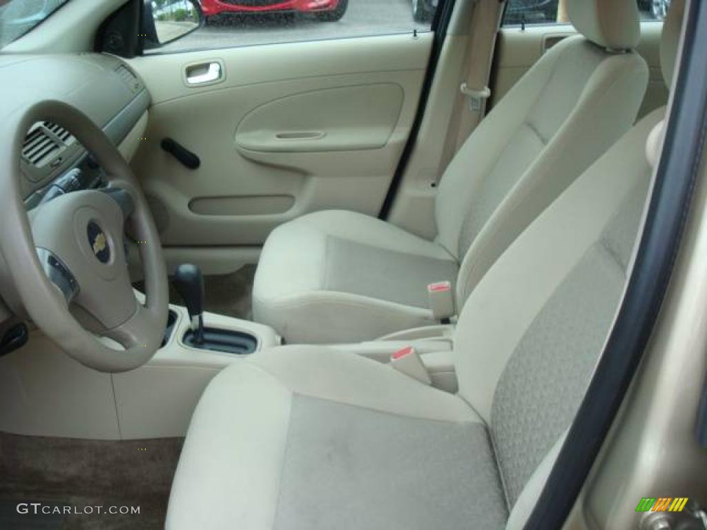 2007 Cobalt LS Sedan - Sandstone Metallic / Neutral Beige photo #8