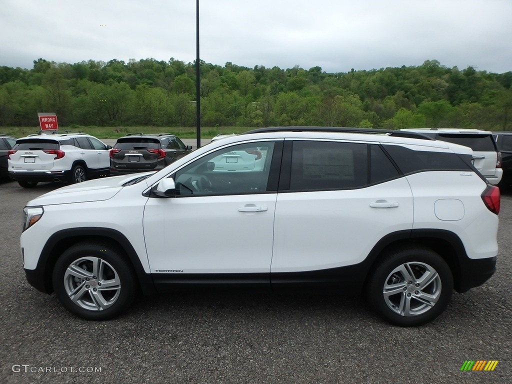 Summit White 2019 GMC Terrain SLE AWD Exterior Photo #133431982