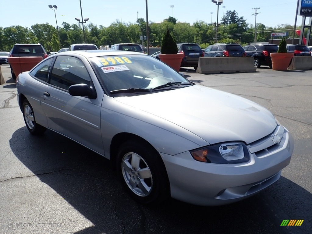 2005 Cavalier LS Coupe - Ultra Silver Metallic / Graphite Gray photo #14