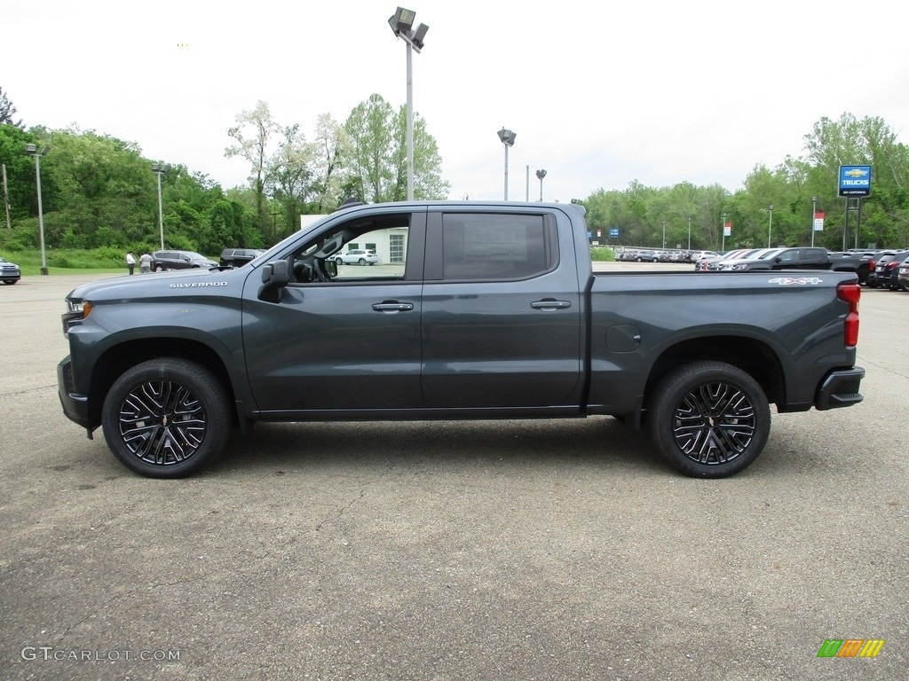 2019 Silverado 1500 RST Crew Cab 4WD - Shadow Gray Metallic / Jet Black photo #2