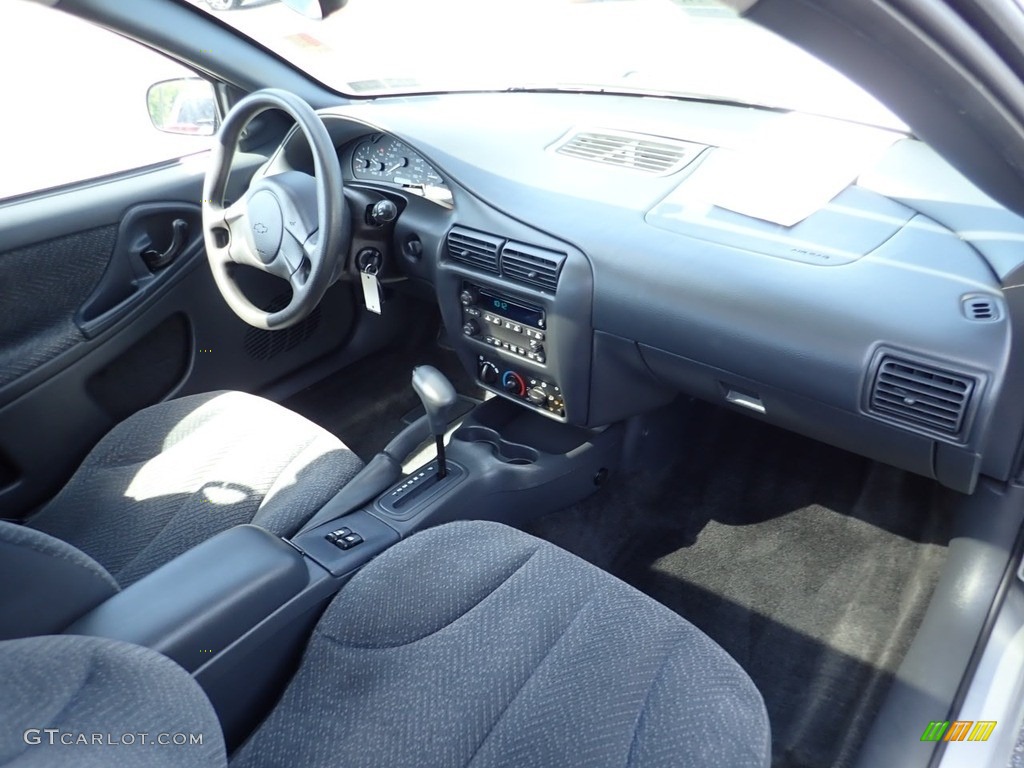 2005 Cavalier LS Coupe - Ultra Silver Metallic / Graphite Gray photo #17