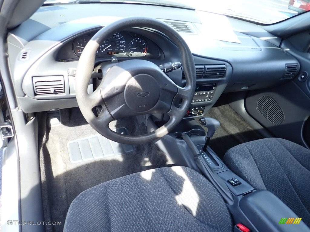 2005 Cavalier LS Coupe - Ultra Silver Metallic / Graphite Gray photo #22