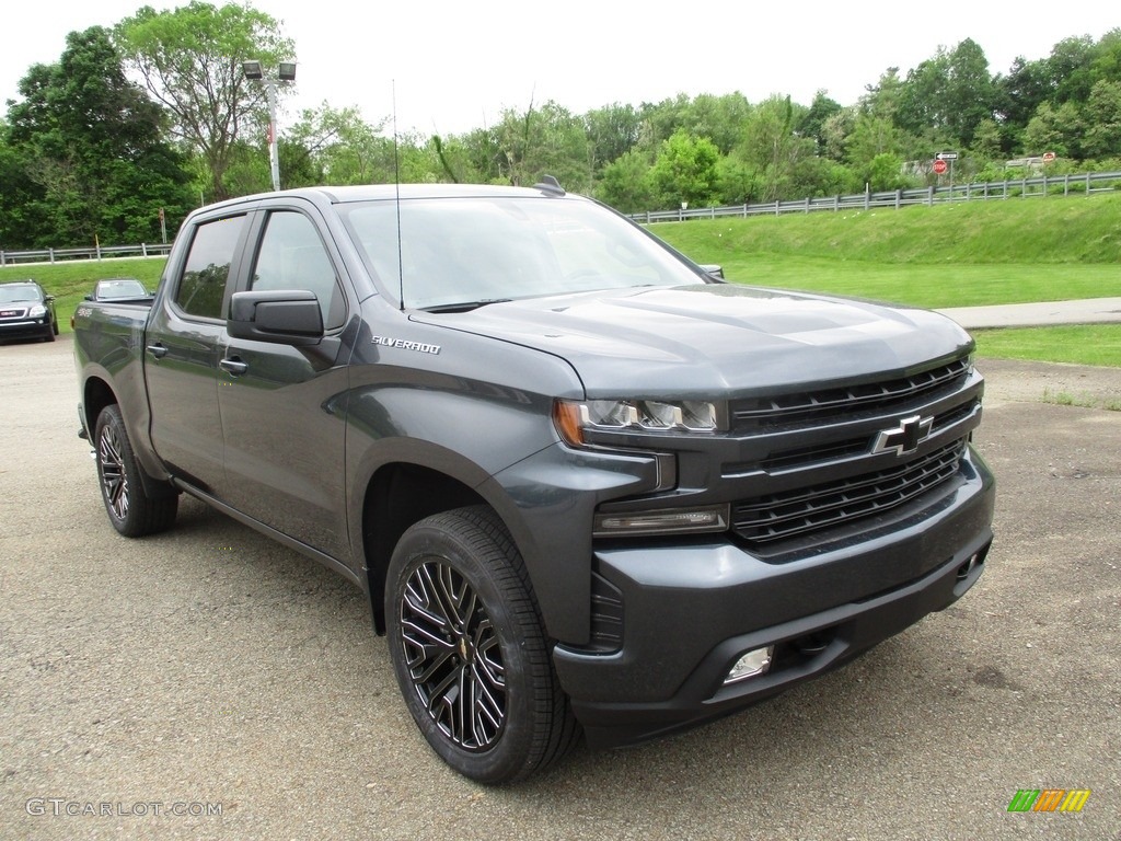 2019 Silverado 1500 RST Crew Cab 4WD - Shadow Gray Metallic / Jet Black photo #11