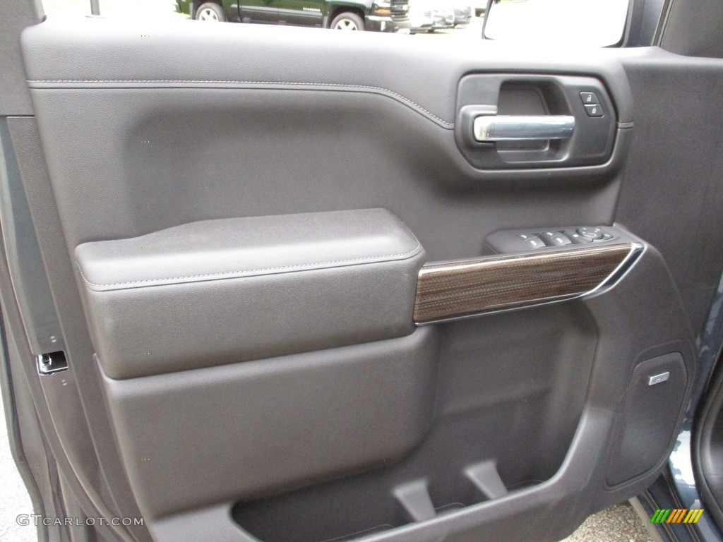 2019 Chevrolet Silverado 1500 RST Crew Cab 4WD Jet Black Door Panel Photo #133433773