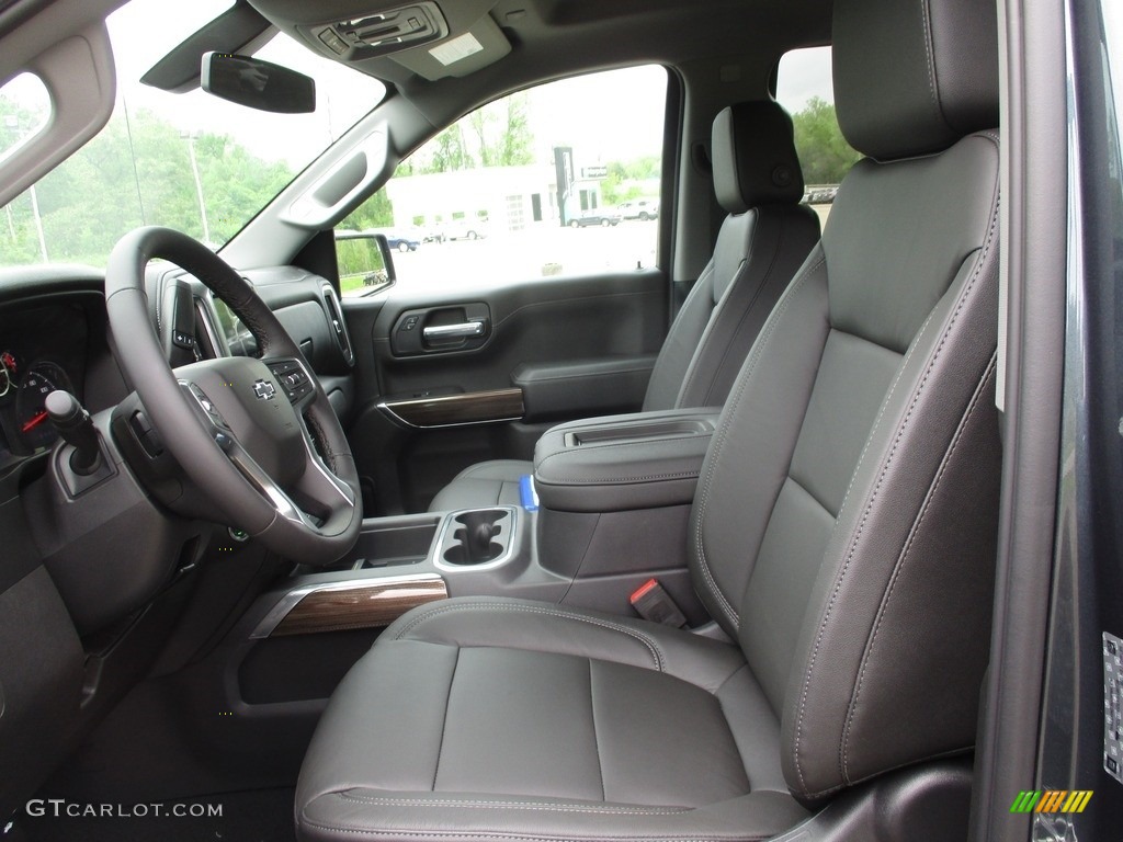Jet Black Interior 2019 Chevrolet Silverado 1500 RST Crew Cab 4WD Photo #133433788