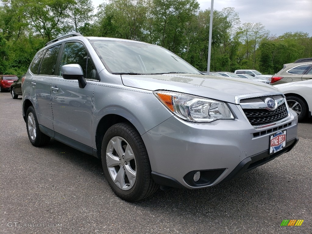 2015 Forester 2.5i Limited - Ice Silver Metallic / Black photo #1