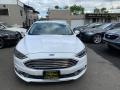 2017 Oxford White Ford Fusion Hybrid SE  photo #2