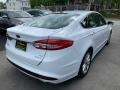 2017 Oxford White Ford Fusion Hybrid SE  photo #5