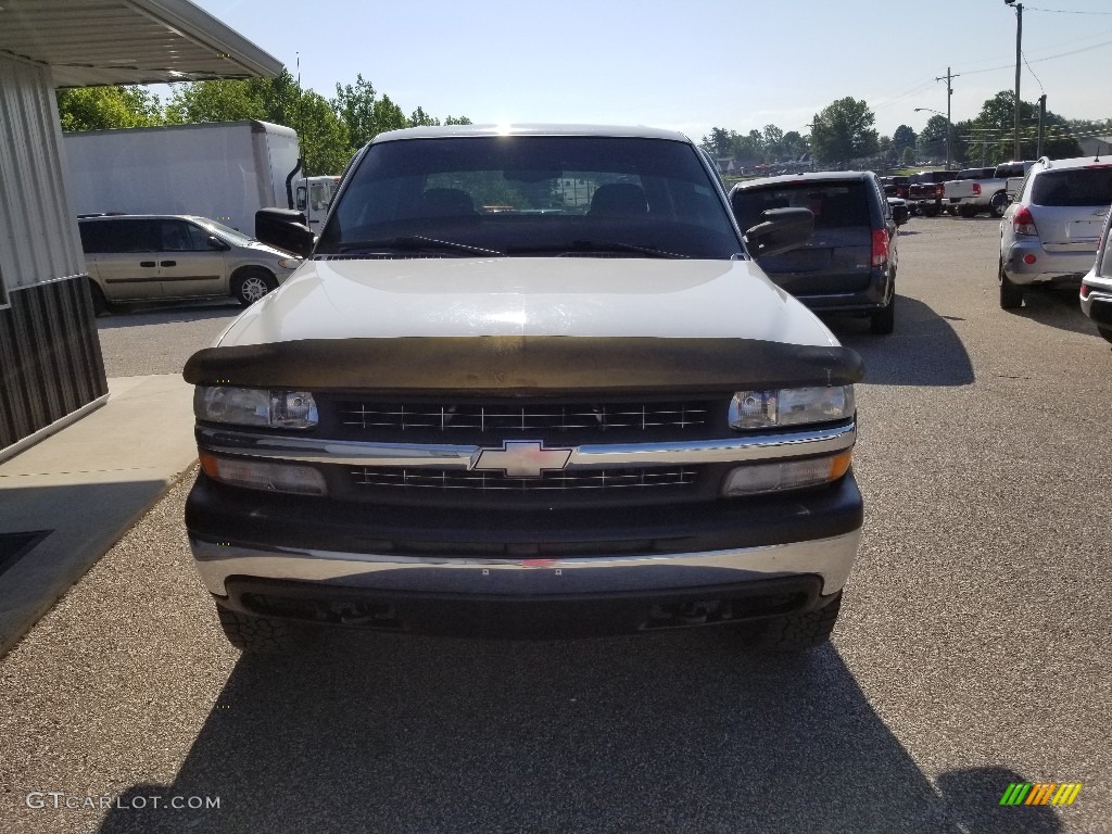 2002 Silverado 1500 LT Crew Cab 4x4 - Summit White / Graphite Gray photo #8