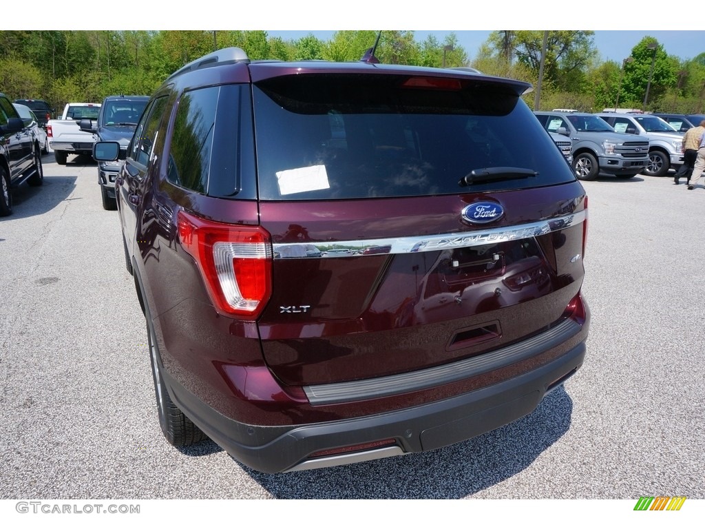 2019 Explorer XLT 4WD - Burgundy Velvet / Medium Black photo #3