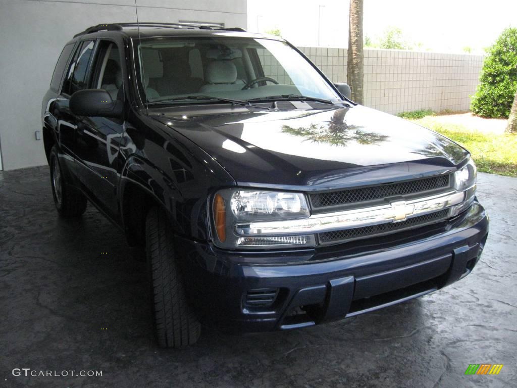 2008 TrailBlazer LS - Imperial Blue Metallic / Light Gray photo #5