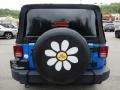 2015 Hydro Blue Pearl Jeep Wrangler Sport 4x4  photo #4