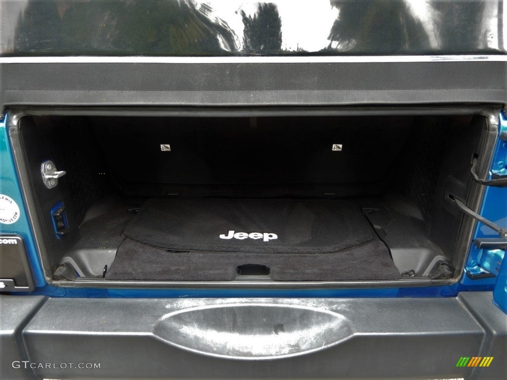 2015 Wrangler Sport 4x4 - Hydro Blue Pearl / Black photo #5