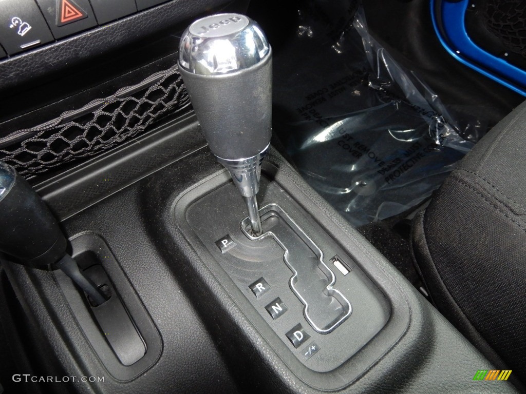 2015 Wrangler Sport 4x4 - Hydro Blue Pearl / Black photo #17