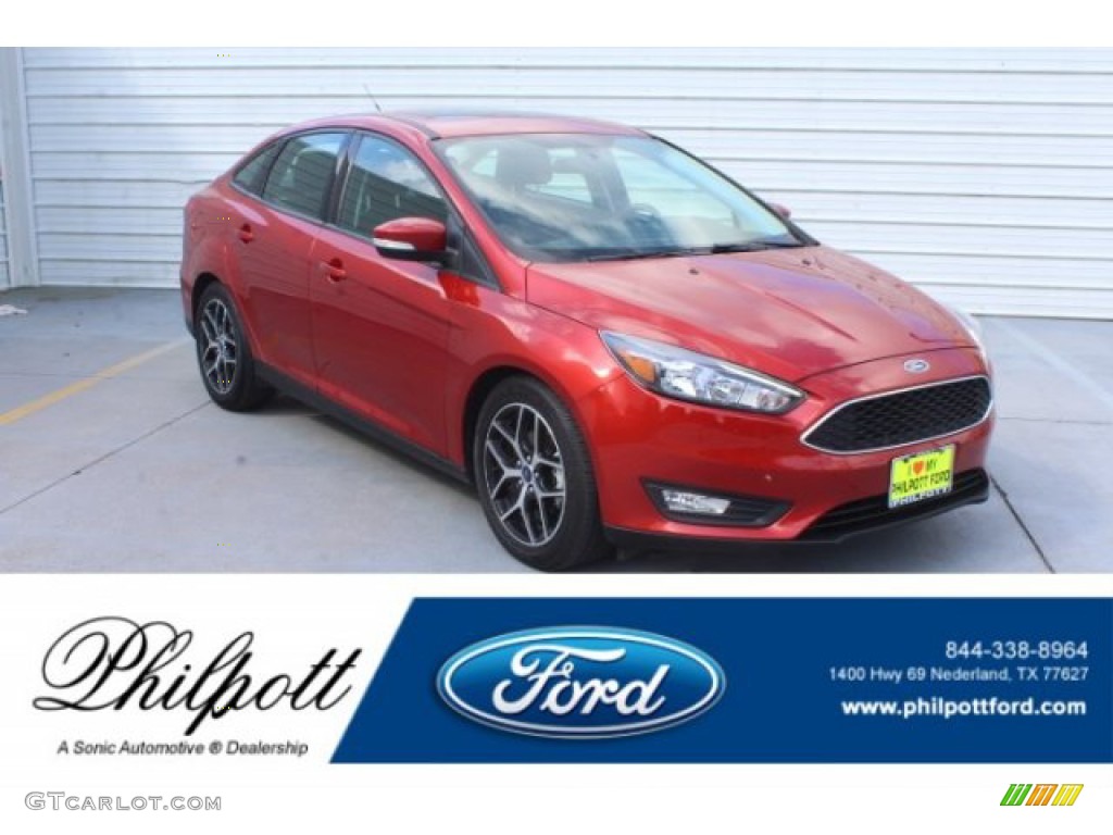 Hot Pepper Red Ford Focus