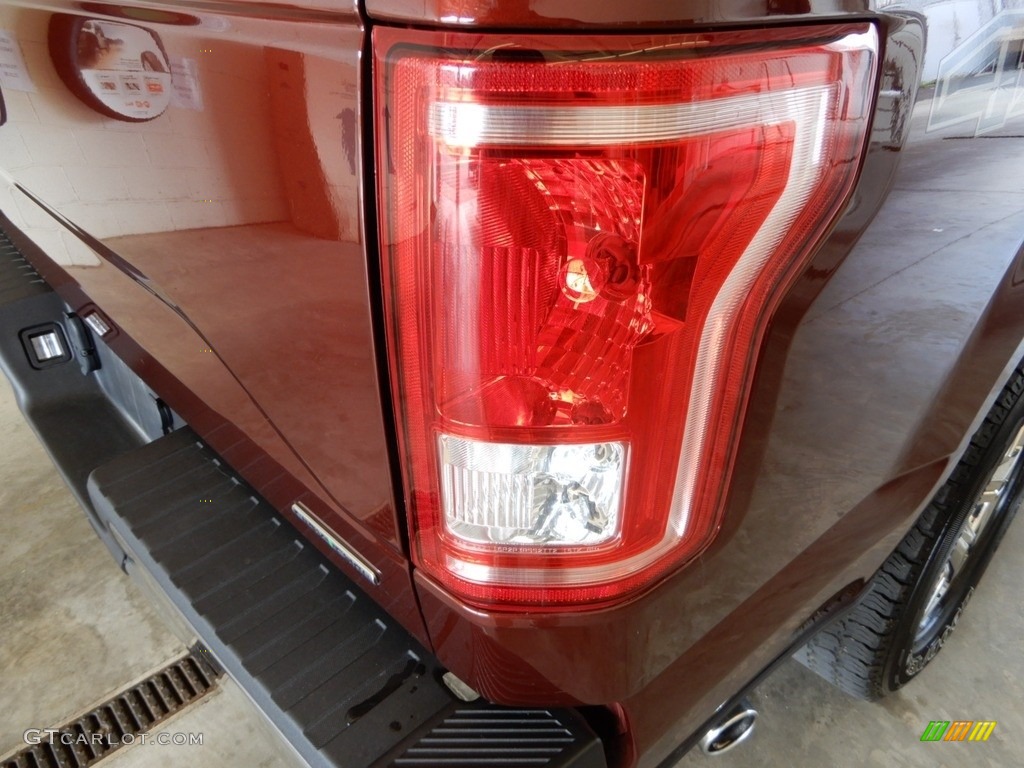 2015 F150 XLT SuperCrew 4x4 - Bronze Fire Metallic / Medium Light Camel photo #5