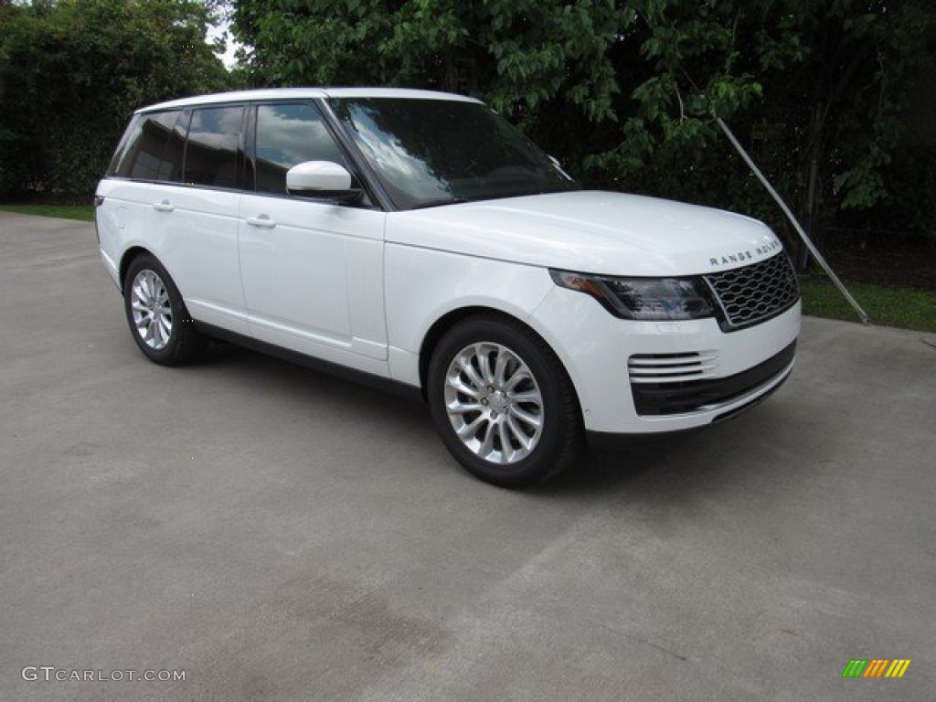 Fuji White Land Rover Range Rover