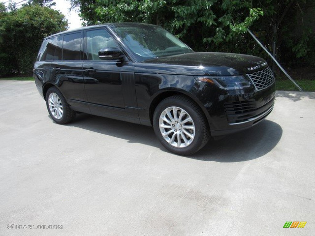 2019 Range Rover HSE - Santorini Black Metallic / Ebony/Ivory photo #1