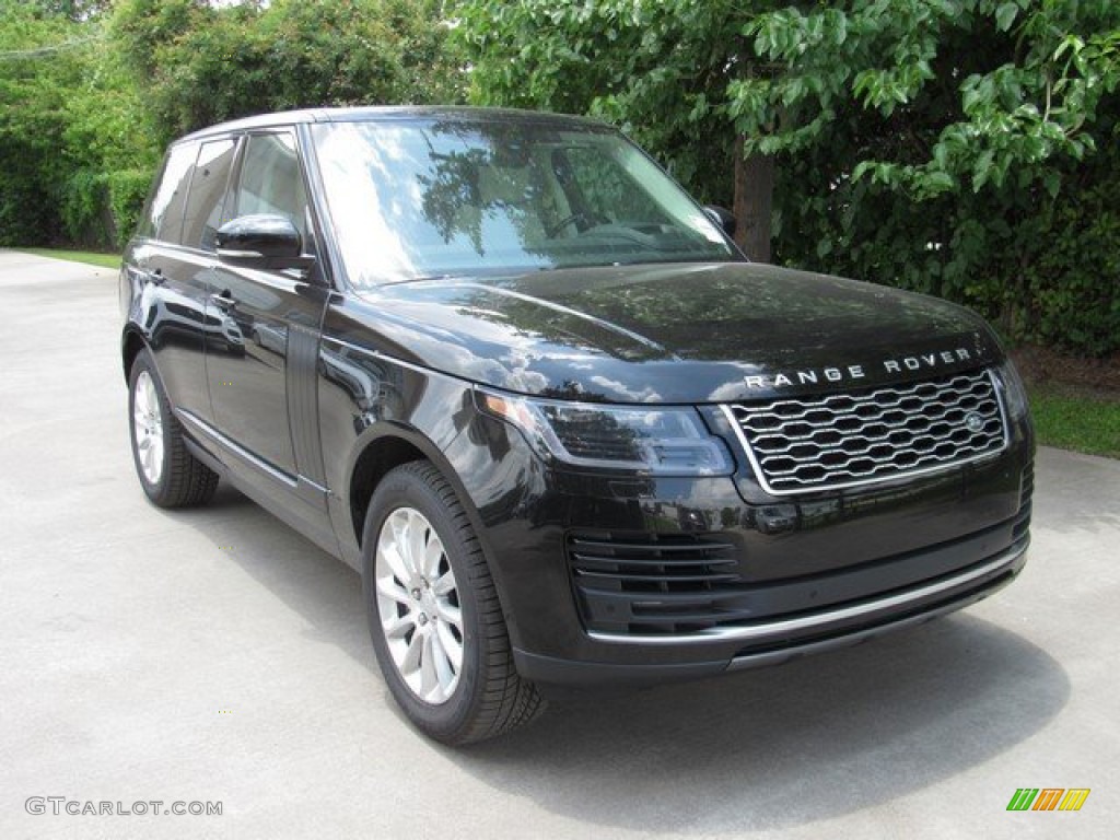 2019 Range Rover HSE - Santorini Black Metallic / Ebony/Ivory photo #2