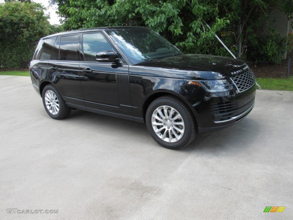 2019 Range Rover HSE - Santorini Black Metallic / Ebony/Ebony photo #1