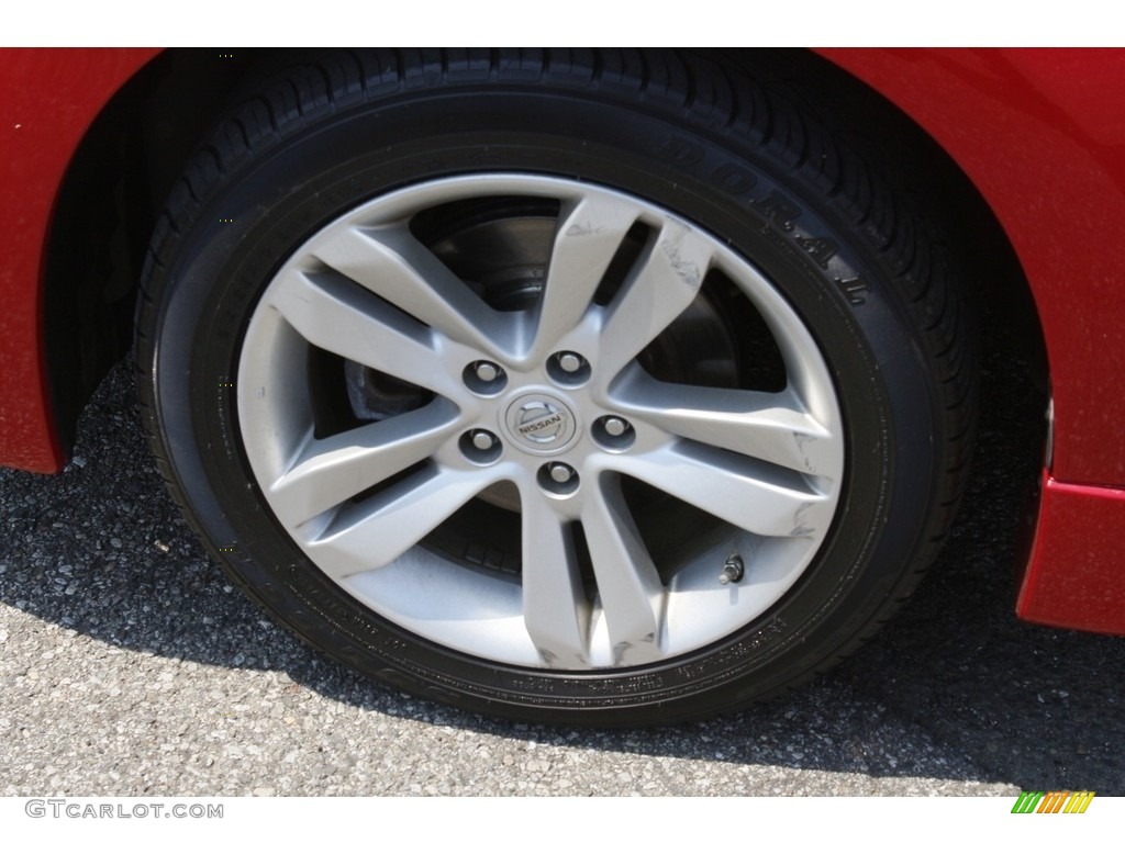 2012 Altima 2.5 S Coupe - Red Alert / Charcoal photo #17