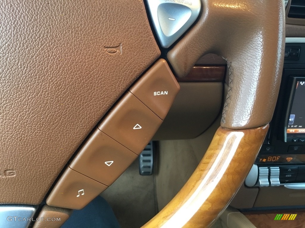 2008 Cayenne S - Meteor Grey Metallic / Havanna/Sand Beige photo #17