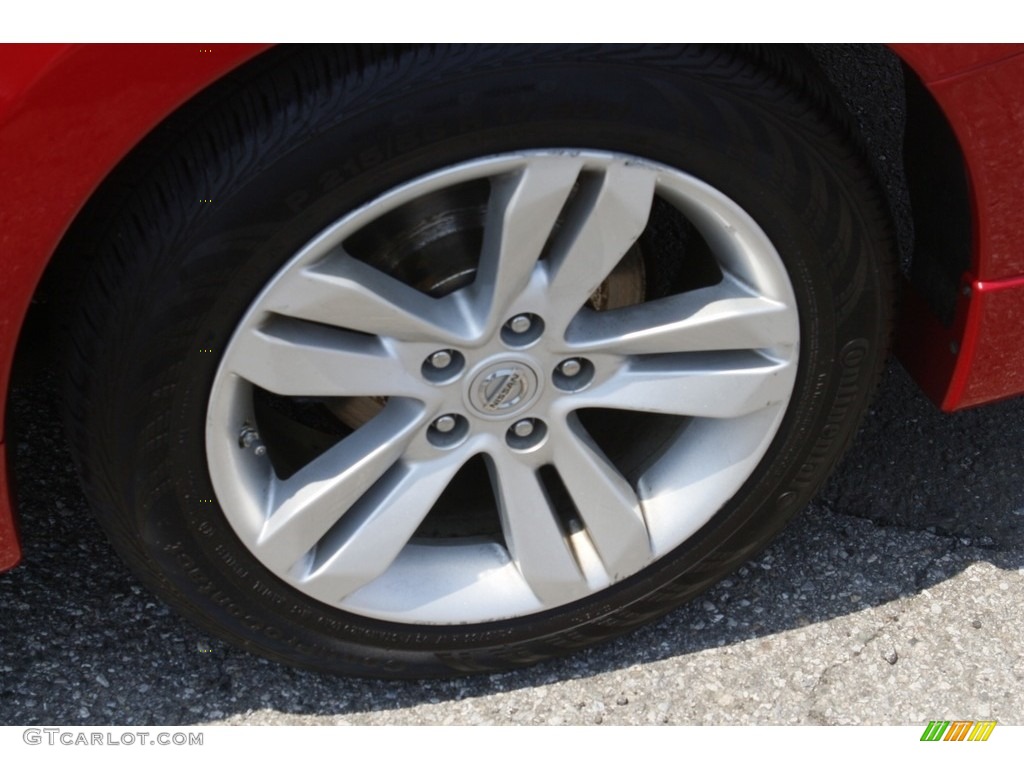 2012 Altima 2.5 S Coupe - Red Alert / Charcoal photo #19