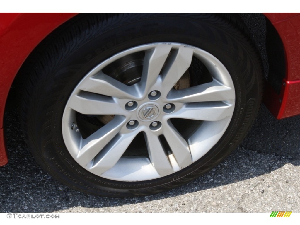 2012 Altima 2.5 S Coupe - Red Alert / Charcoal photo #20