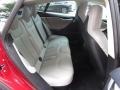 2015 Tesla Model S Grey Interior Rear Seat Photo