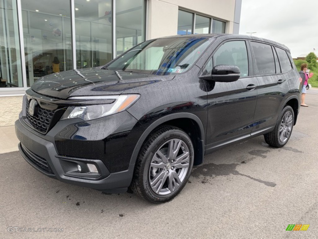 2019 Passport EX-L AWD - Crystal Black Pearl / Black photo #2