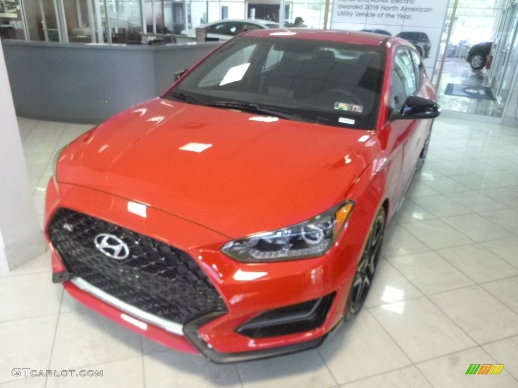 2019 Veloster N - Racing Red / Black photo #4