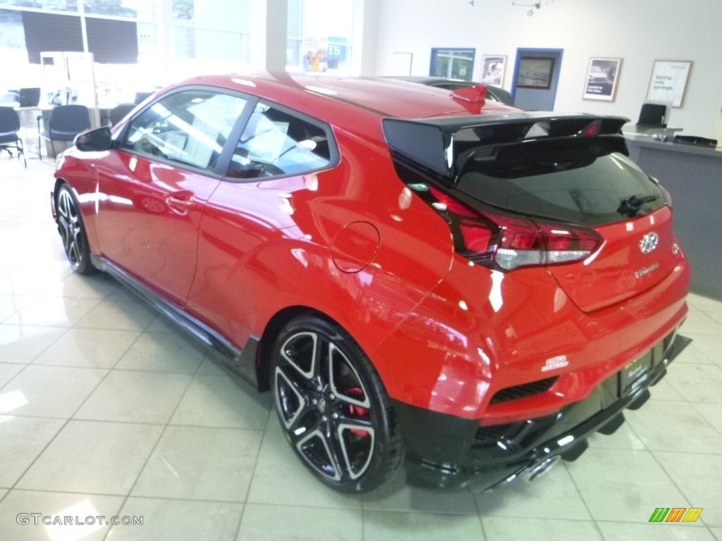 2019 Veloster N - Racing Red / Black photo #5