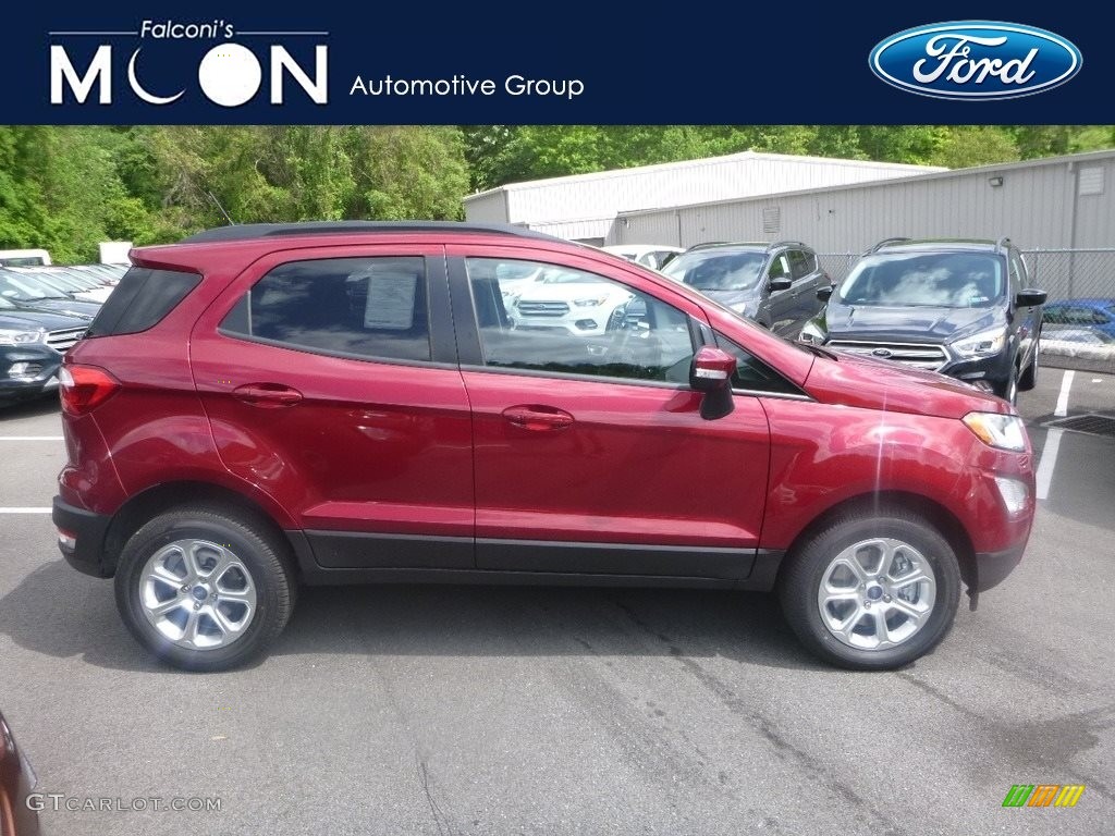 2019 EcoSport SE 4WD - Ruby Red Metallic / Ebony Black photo #1