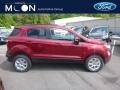 Ruby Red Metallic 2019 Ford EcoSport SE 4WD