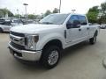 2018 Oxford White Ford F250 Super Duty XLT Crew Cab 4x4  photo #1