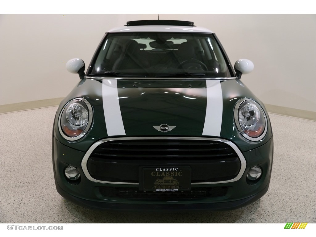 2016 Hardtop Cooper 2 Door - British Racing Green II Metallic / Carbon Black photo #2