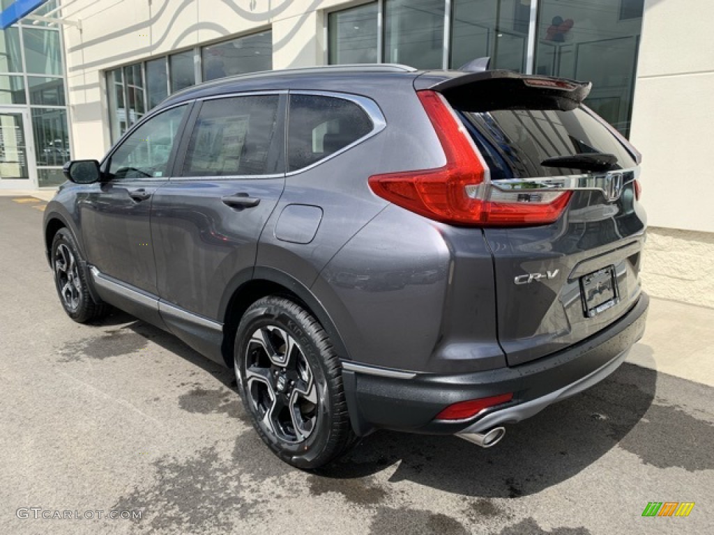 2019 CR-V Touring AWD - Modern Steel Metallic / Gray photo #7