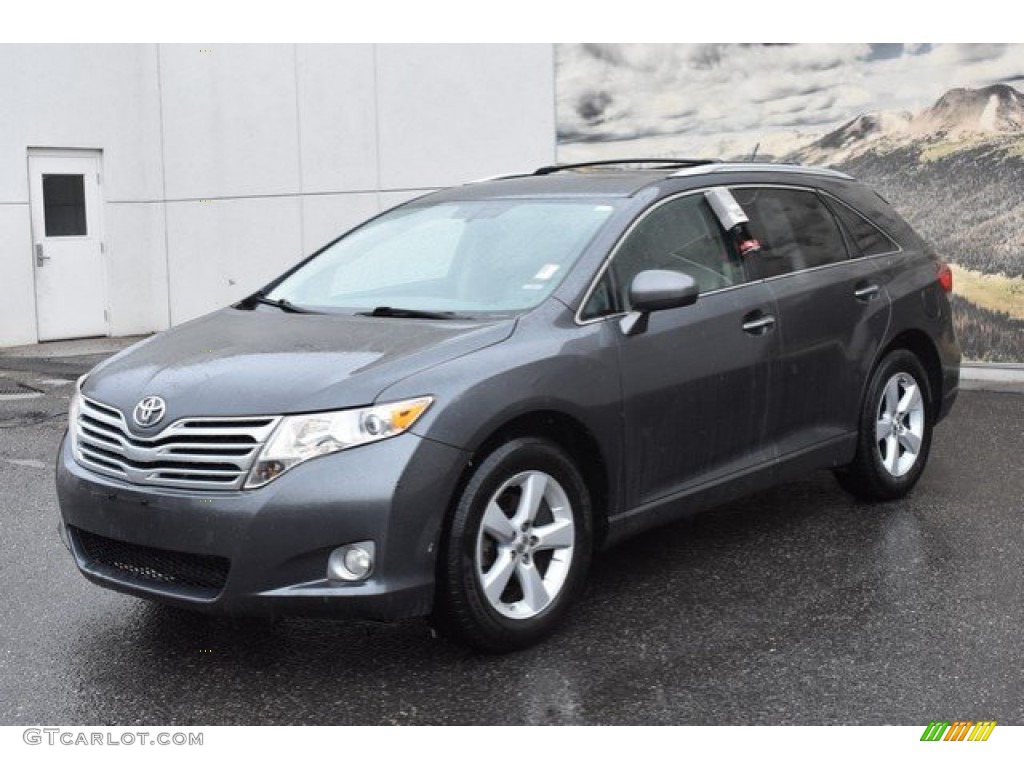 2009 Venza V6 AWD - Magnetic Gray Metallic / Ivory photo #2