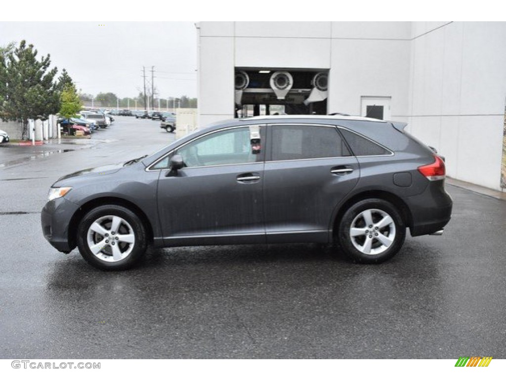 2009 Venza V6 AWD - Magnetic Gray Metallic / Ivory photo #3