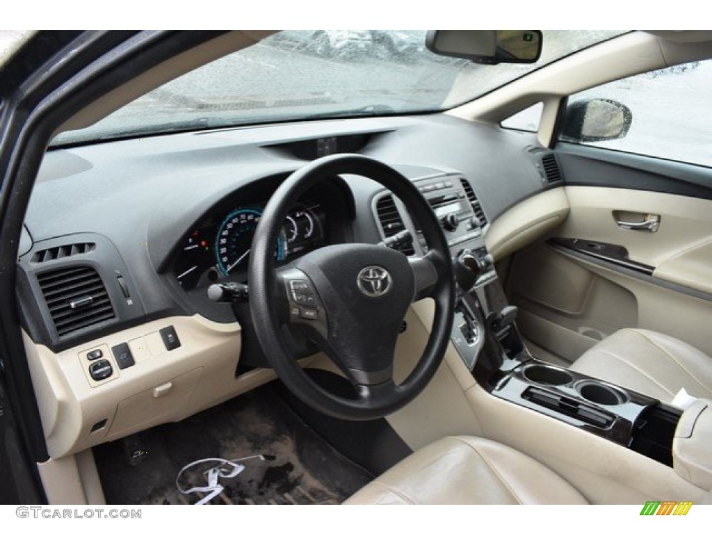 2009 Venza V6 AWD - Magnetic Gray Metallic / Ivory photo #10