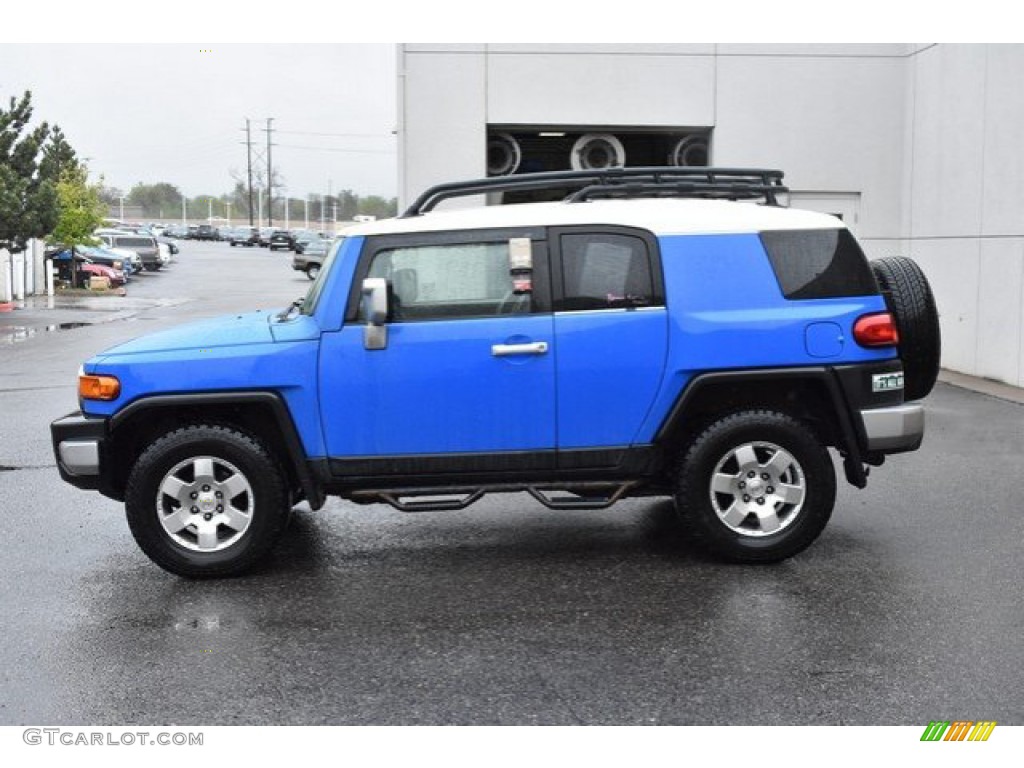 2007 FJ Cruiser 4WD - Voodoo Blue / Dark Charcoal photo #3